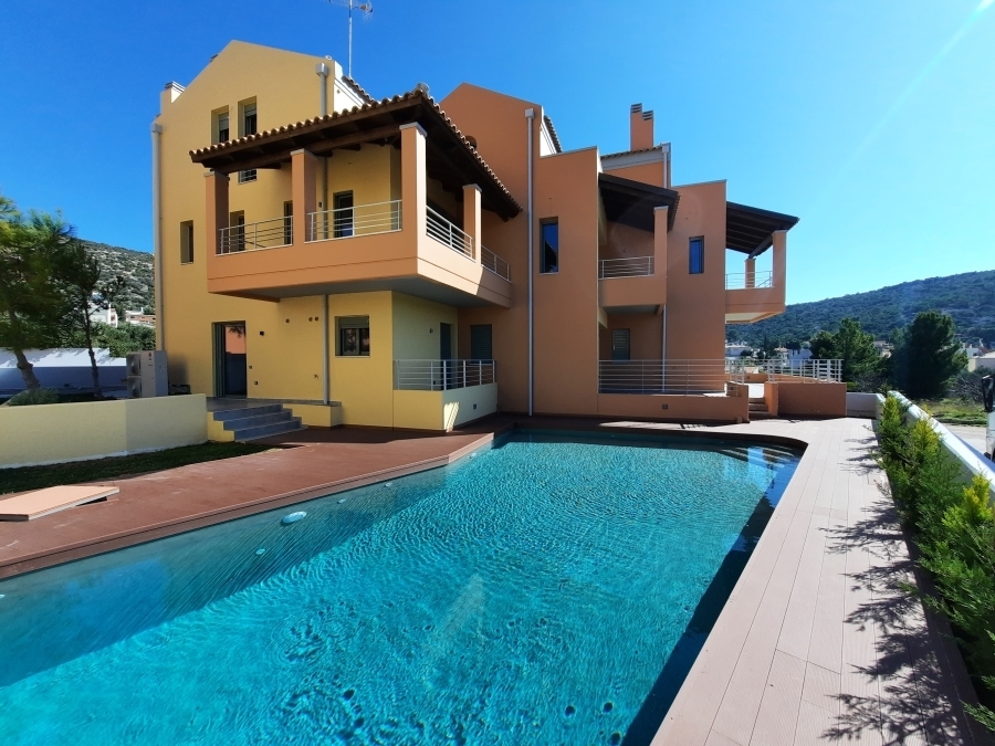 Lagonisi Luxury Maisonette with Private Pool and Sea View|| - 259 Sq.m, 3 Bedrooms, 685.000€ 